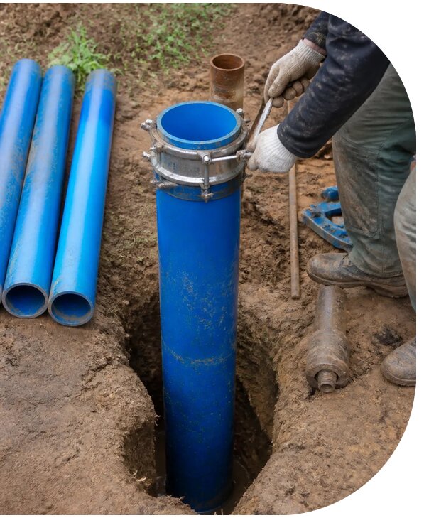 Обсадка скважины в Кашире с гарантией герметичности